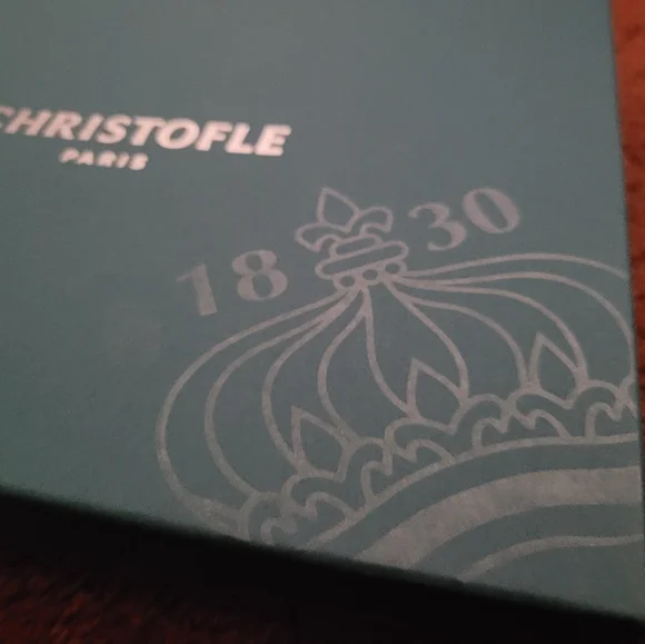 Cristofle Malmaison Silver-Plated 4x6 Picture Frame